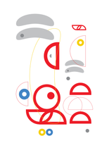 Load image into Gallery viewer, Wall Geometrics-23