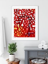 Load image into Gallery viewer, Abstract Red